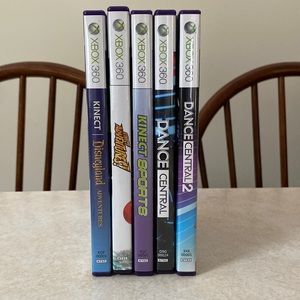 Bundle of Xbox 360 Kinect games (see description)
